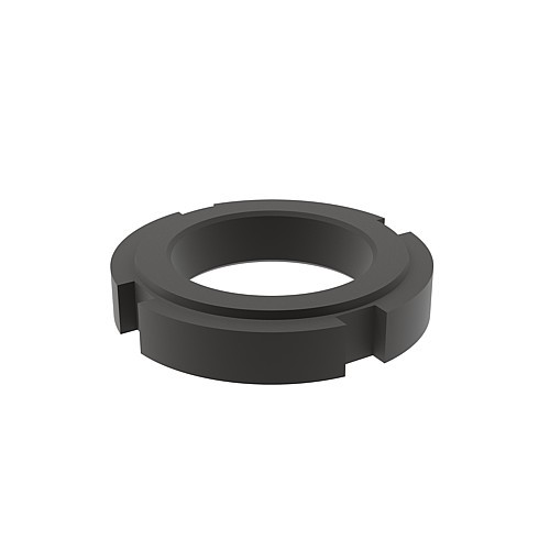 2480.005. Ghiera filettata con intagli