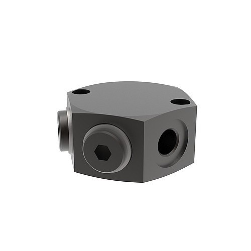 2480.00.24.31 Distributor block G1/8, 6 ports