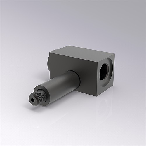 2480.00.24.53-54 Adapter podwójny M6, poziomy