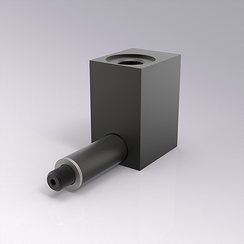 2480.00.24.56-57 Adapter podwójny M6, pionowy