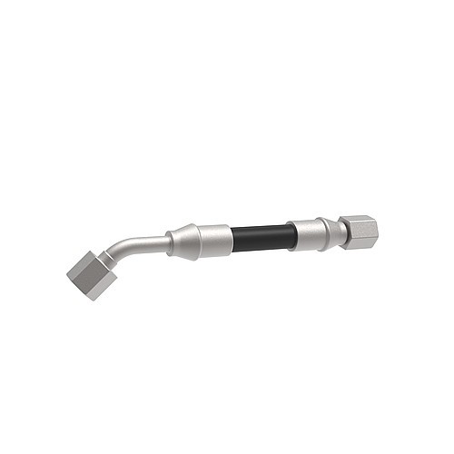 2480.00.25.04. Manguera para conexión DN5 con cono de 24°, recto/45°