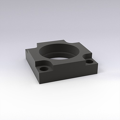 2480.064. Flangia a collare, quadrato