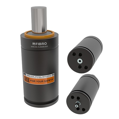 2480.95.15.00250. Ressort à gaz Standard, pour plaque coordonnée