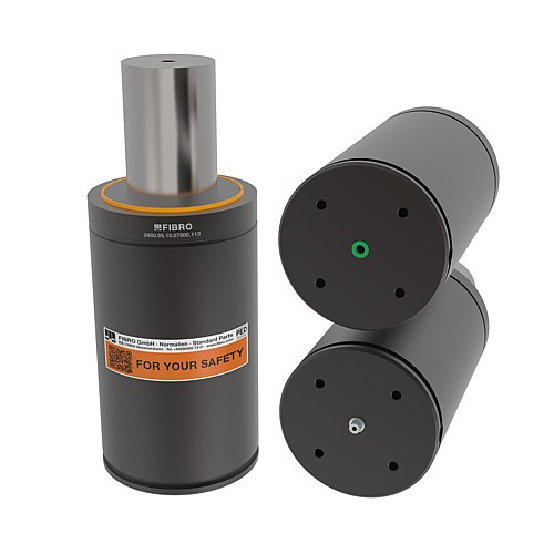 2480.95.15.07500. Molla a gas Standardizzate, per raccordo per pannelli compositi