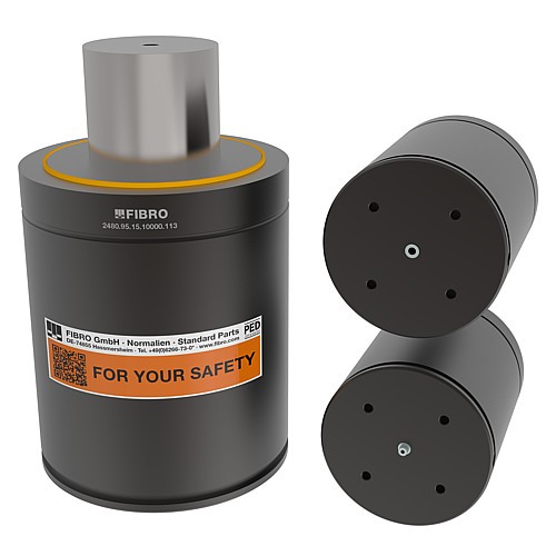 2480.95.15.10000. Molla a gas Standardizzate, per raccordo per pannelli compositi