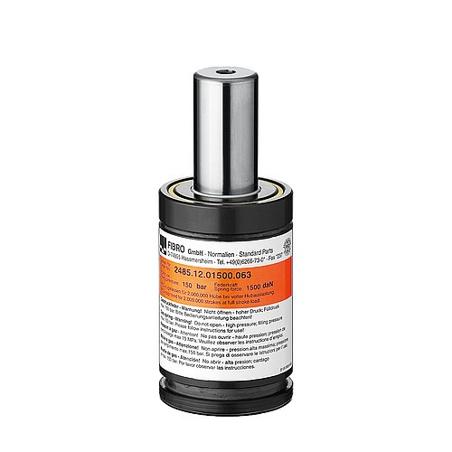 2485.12.01500. Gasdruckfeder niedrige Bauhöhe