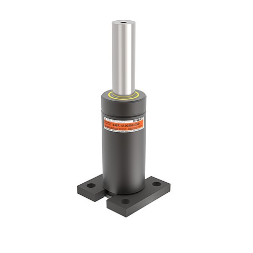 2487.12.00350._.411x Gasdruckfeder POWERLINE, mit Befestigung, nach FORD-Norm