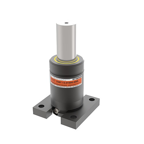 2487.12.01000._.411x Gasdruckfeder POWERLINE, mit Befestigung, nach FORD-Norm