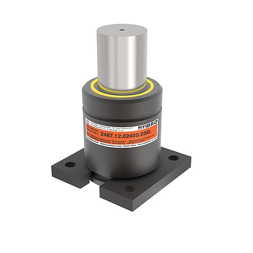 2487.12.02400._.411x Gasdruckfeder POWERLINE, mit Befestigung, nach FORD-Norm