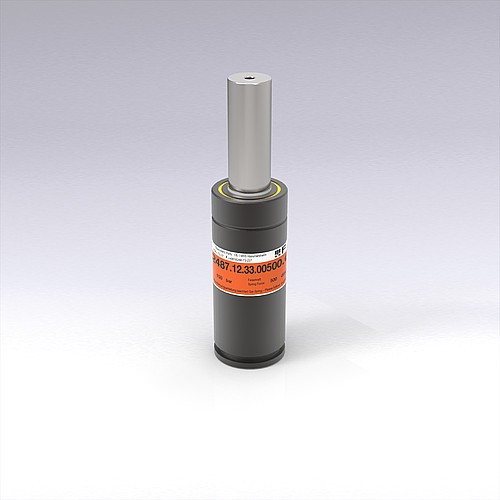 2487.12.33.00500. Plynová pružina POWERLINE, se zesíleným dnem pružiny