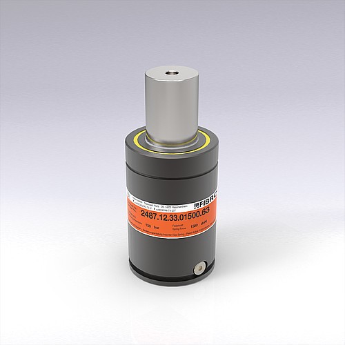 2487.12.33.01500. Plynová pružina POWERLINE, se zesíleným dnem pružiny