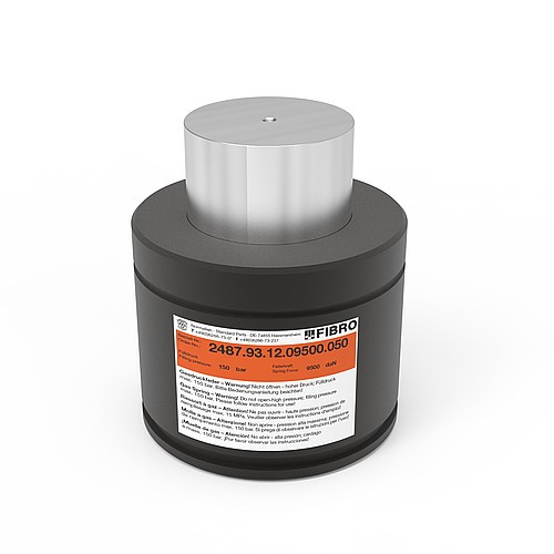 2487.93.12.09500. Gasdruckfeder POWERLINE, für Verbundplatte, flachdichtend