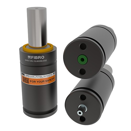 2487.95.15.00350. Molla a gas POWERLINE, per raccordo per pannelli compositi