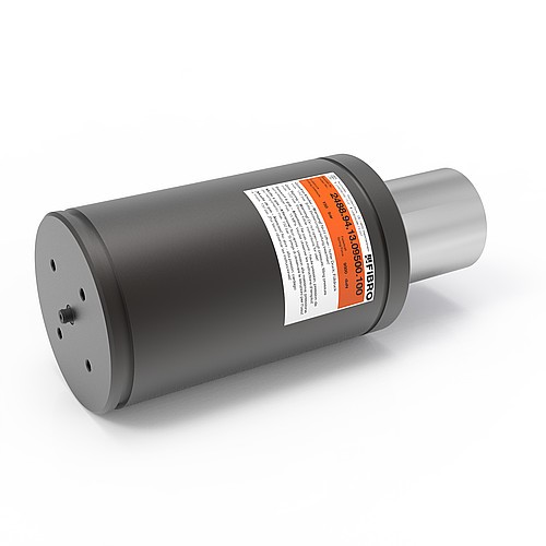 2488.94.13.09500. Gasdruckfeder HEAVY DUTY, für Verbundplatte, mit Verbindungsnippel