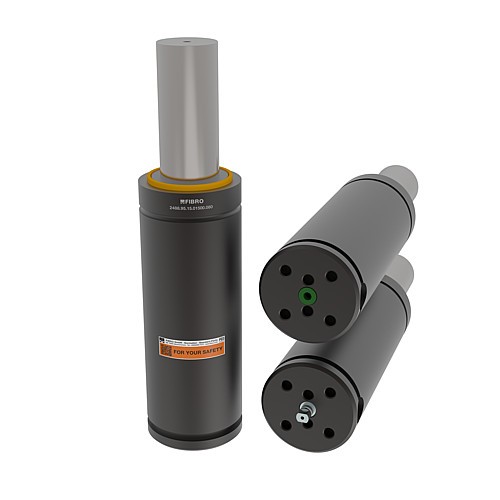 2488.95.15.01500. Ressort à gaz HEAVY DUTY, pour plaque coordonnée