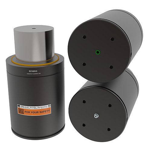 2488.95.15.20000. Ressort à gaz HEAVY DUTY, pour plaque coordonnée