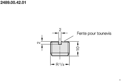 2489.00.42.01 Silencieux pour contacteur