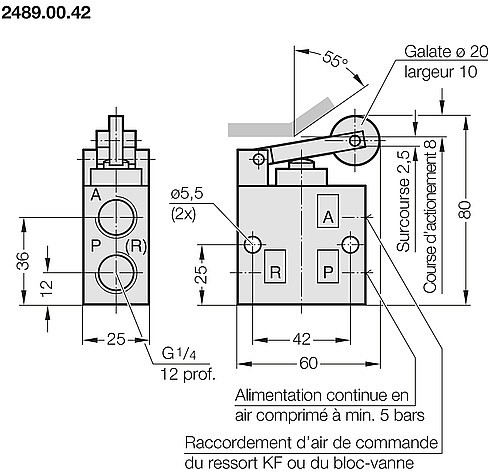 2489.00.42 Contacteur méchanique
