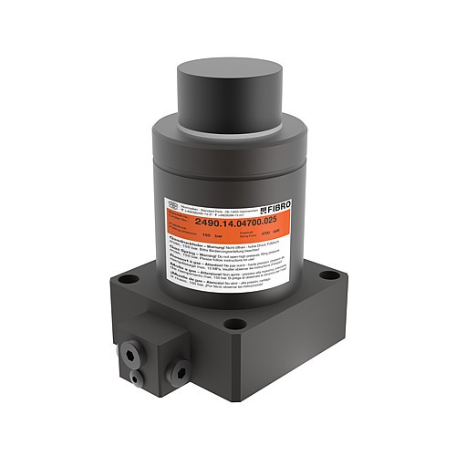 2490.14.04700._.8161 Gasdruckfeder, kompakt, mit Befestigung, nach FORD-Norm