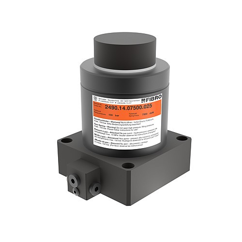 2490.14.07500._.8161 Gasdruckfeder, kompakt, mit Befestigung, nach FORD-Norm