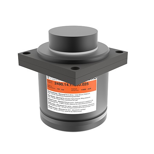 2490.14.11800._.9141 Gasdruckfeder, kompakt, mit Befestigung, nach FORD-Norm