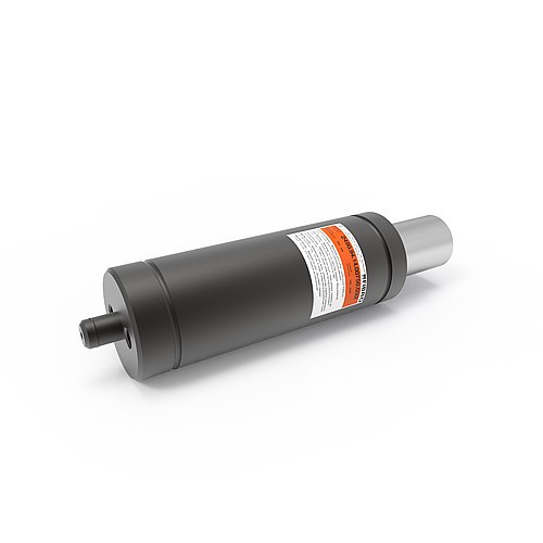 2490.94.14.00750. Ressort à gaz Compact, pour plaque coordonnée, avec raccord de connexion