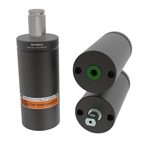 2490.95.15.00750. Gasdruckfeder Kompakt, für Verbundplatte