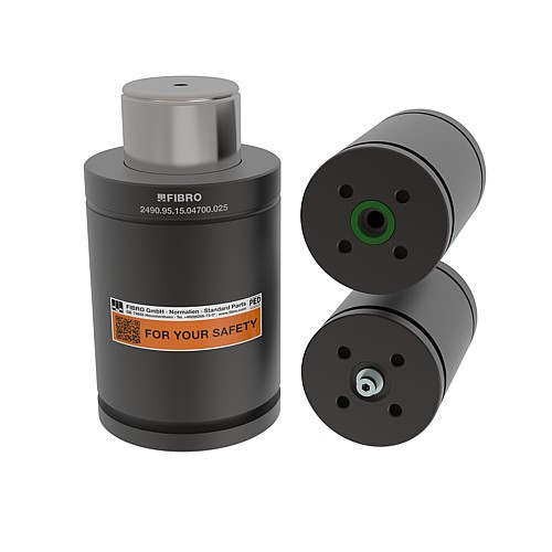 2490.95.15.04700. Gasdruckfeder Kompakt, für Verbundplatte