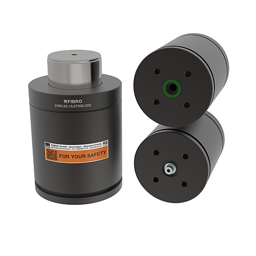 2490.95.15.07500. Gasdruckfeder Kompakt, für Verbundplatte