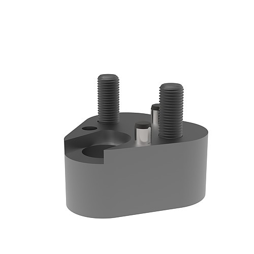 2664.04. Oprawka stempla tnącego ISO 8020 z zabezpieczeniem przed obrotem