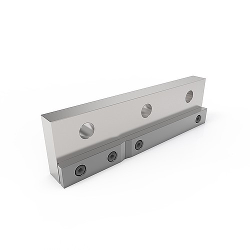 2961.30.55. Krycí lišty s kluzná deska, Ocel / Ocel se slinutou kluznou plochou, dle VW