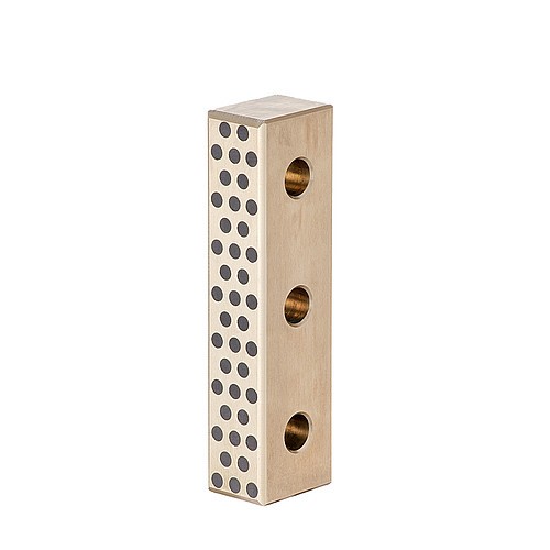 2962.79. Regleta de guía con una superficie de deslizamiento, Bronce con lubrificante sólido