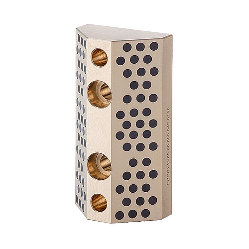 2963.80. Sliding block, Bronze with solid lubricant