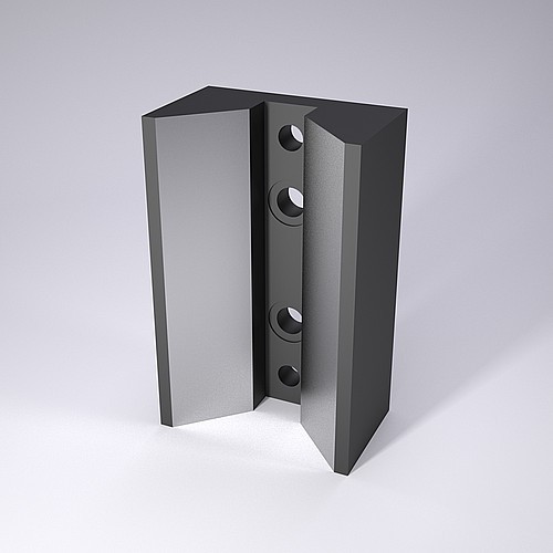 2963.81. Glissiére prismatique, Acier