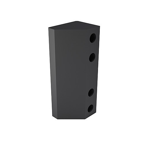 2965.83. Single-sided prismatic sliding block, Steel